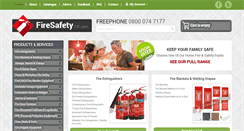 Desktop Screenshot of firesafety.uk.com